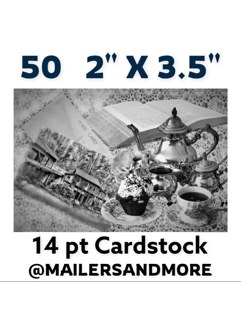 50 Vintage Mill Thank You Cards. PRICE IS FIRM